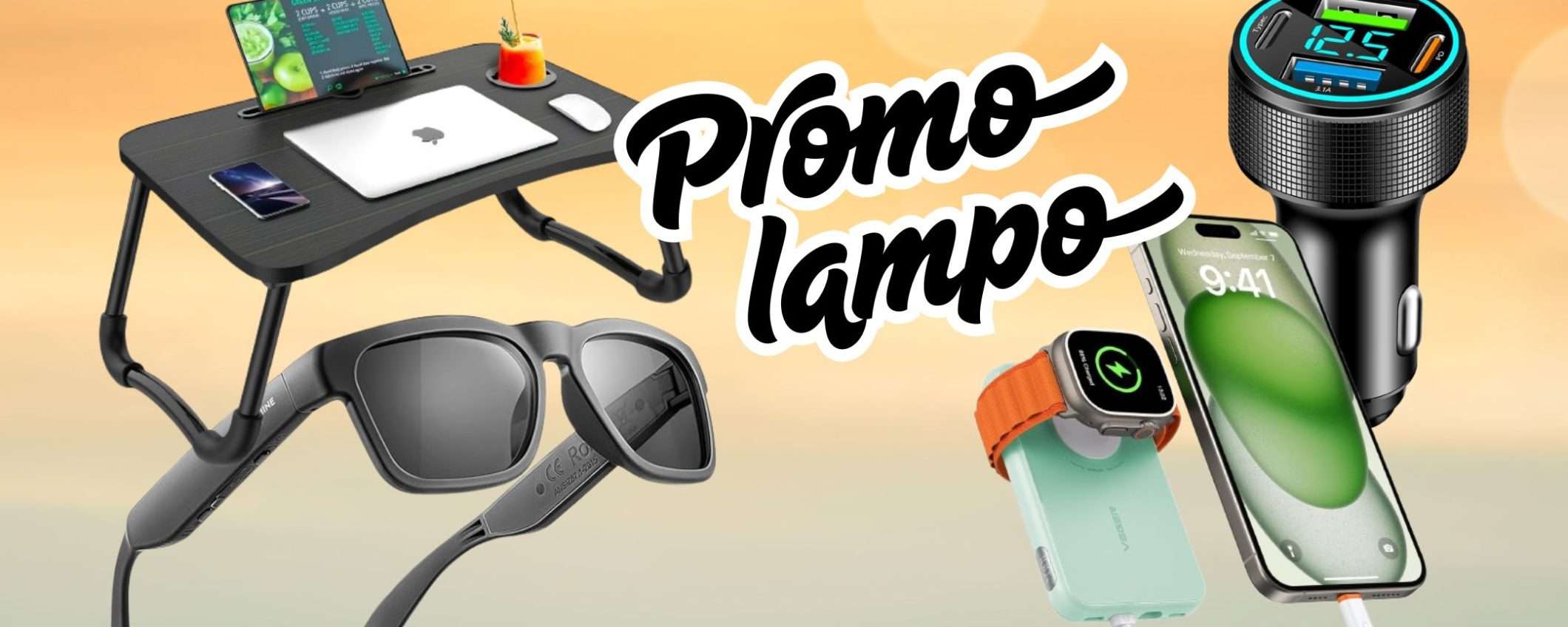 Promo lampo a meno di 20€ su Amazon: ci sono anche gli occhiali SMART a 15€ Promo lampo a meno di 20€ su Amazon: ci sono anche gli occhiali SMART a 15€