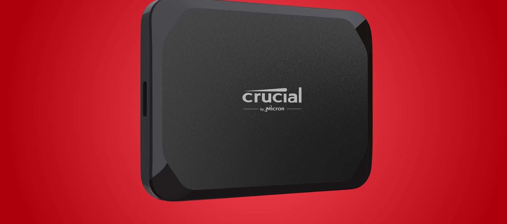 Crucial X9 SSD 1TB: velocità e portabilità al 14% in meno Crucial X9 SSD 1TB: velocità e portabilità al 14% in meno