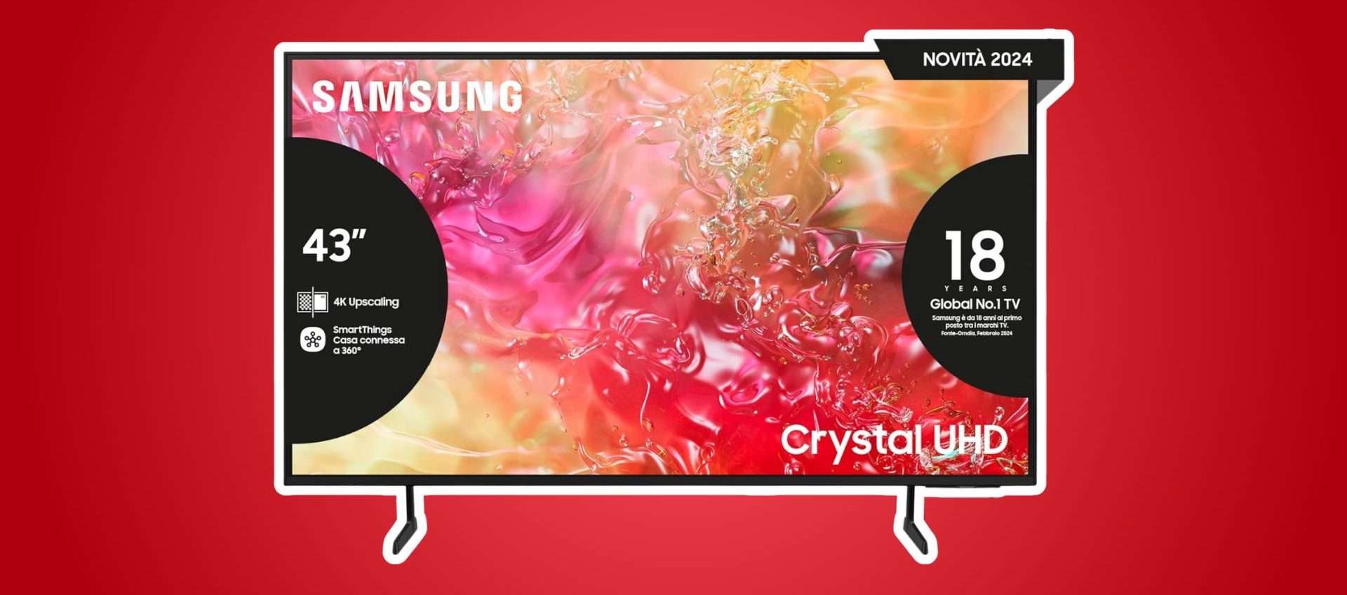 Samsung CRYSTAL TV 43
