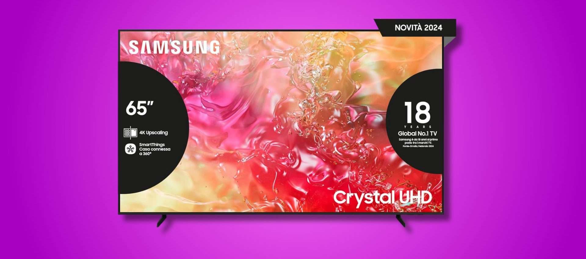 TV Samsung 4K UHD da 65 TV Samsung 4K UHD da 65
