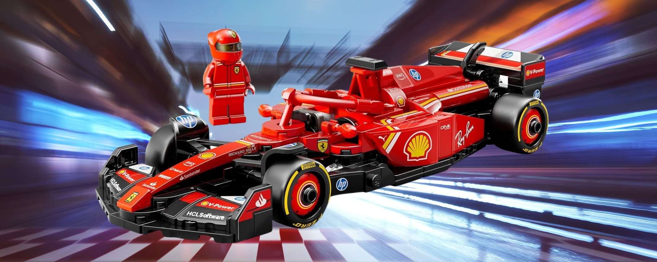 Il set LEGO Ferrari F1 SF-24 è di nuovo disponibile in pronta consegna Il set LEGO Ferrari F1 SF-24 è di nuovo disponibile in pronta consegna