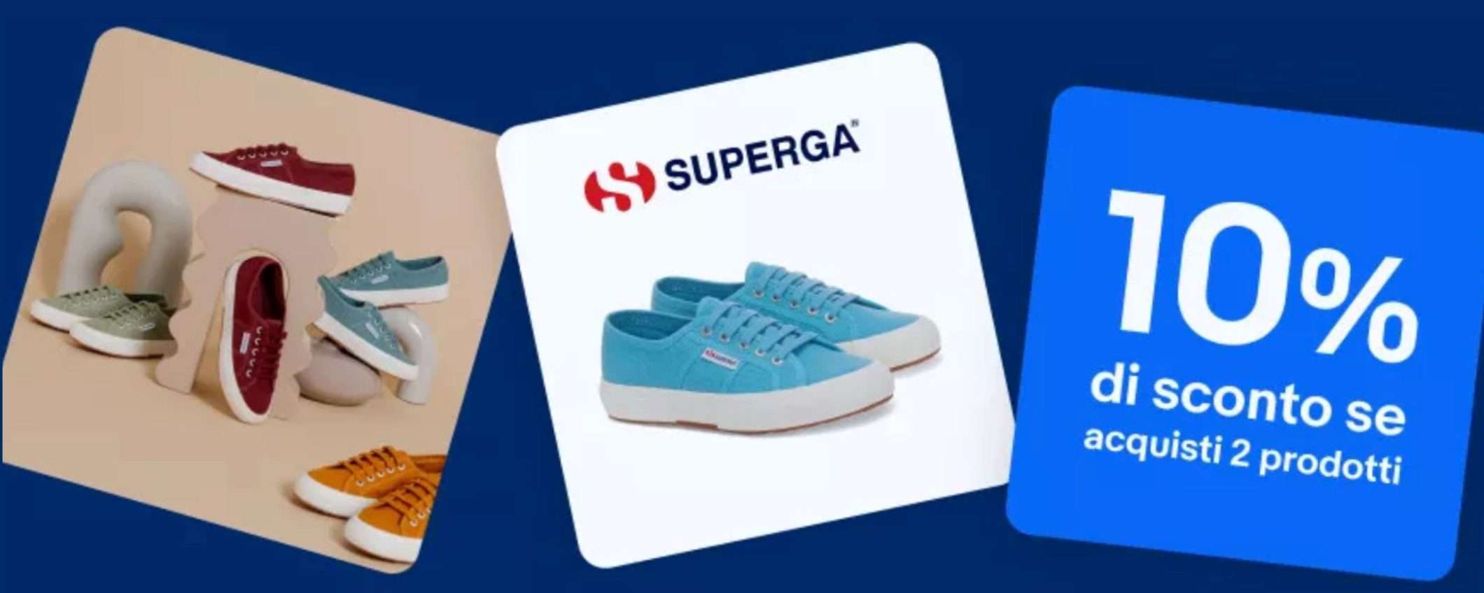 I Superga Days sono qui: sconti STRAORDINARI su tantissime sneaker (da 29,99€) I Superga Days sono qui: sconti STRAORDINARI su tantissime sneaker (da 29,99€)