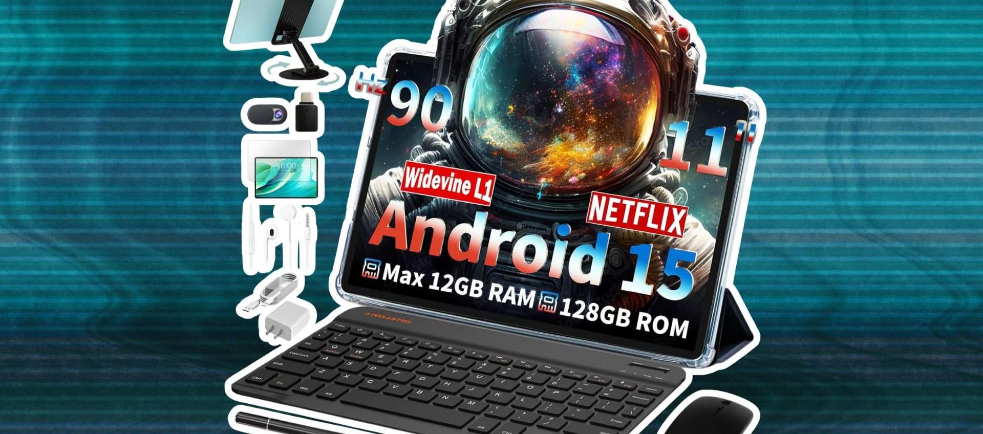 TECLAST P50: tablet completo con DOPPIO SCONTO e 10 accessori (Amazon) TECLAST P50: tablet completo con DOPPIO SCONTO e 10 accessori (Amazon)