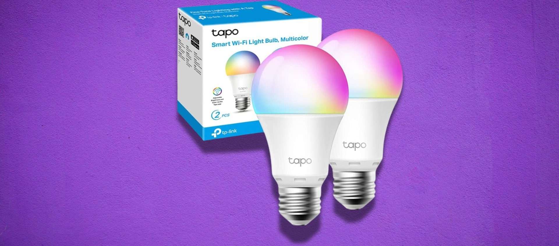 Tapo L530E: la lampadina smart multicolore a 15,99€ su Amazon Tapo L530E: la lampadina smart multicolore a 15,99€ su Amazon