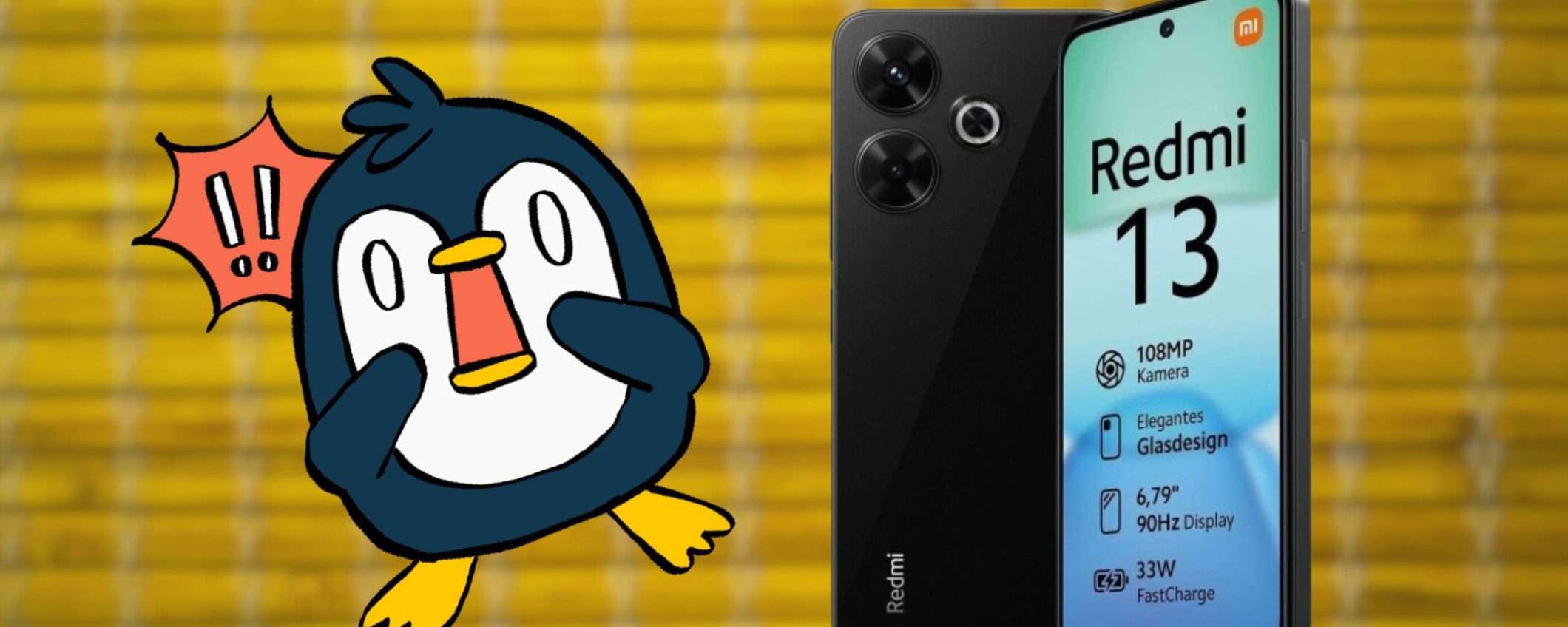Xiaomi Redmi 13 256/8GB a 125€ è PURA FOLLIA: display 90Hz, 5030 mAh e 108MP Xiaomi Redmi 13 256/8GB a 125€ è PURA FOLLIA: display 90Hz, 5030 mAh e 108MP