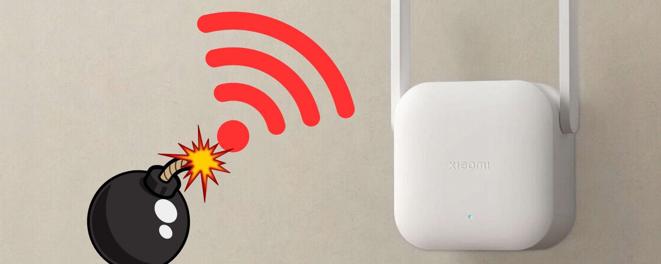 Con 13,29€, il WiFi di casa SPACCA i muri grazie a Xiaomi: segnale perfetto Con 13,29€, il WiFi di casa SPACCA i muri grazie a Xiaomi: segnale perfetto