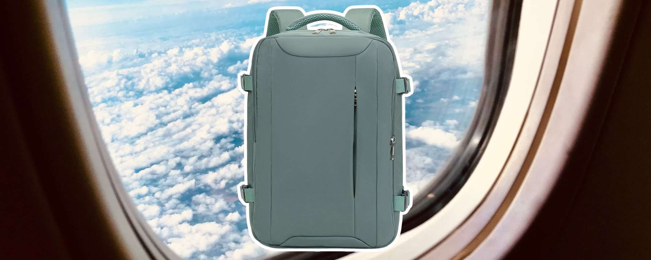 Preparati a partire con lo zaino per Ryanair 40x20x25 in SUPER SCONTO Amazon Preparati a partire con lo zaino per Ryanair 40x20x25 in SUPER SCONTO Amazon