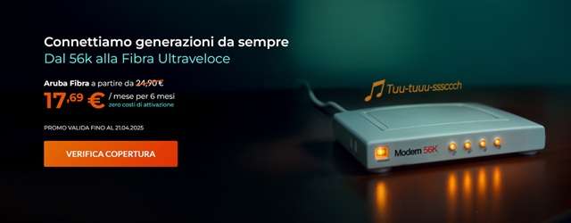aruba fibra offerta