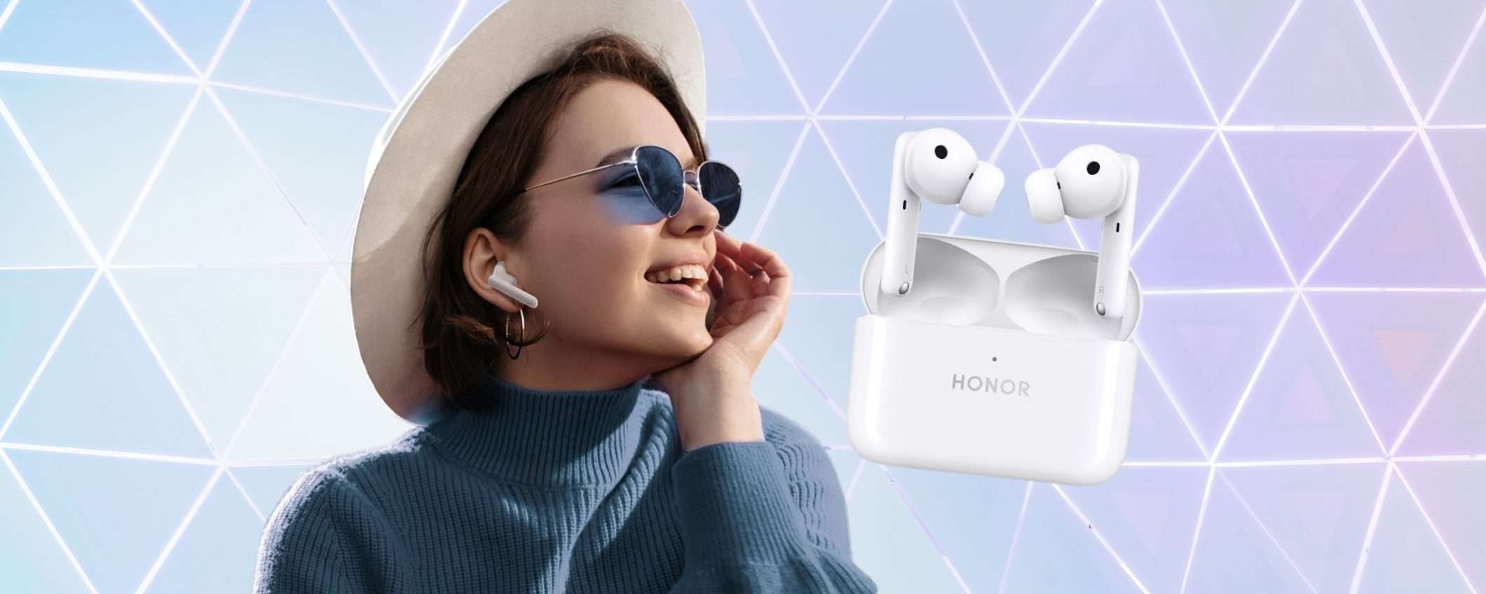 Audio meraviglioso e comodità senza pari: HONOR Earbuds 2 Lite in offerta shock