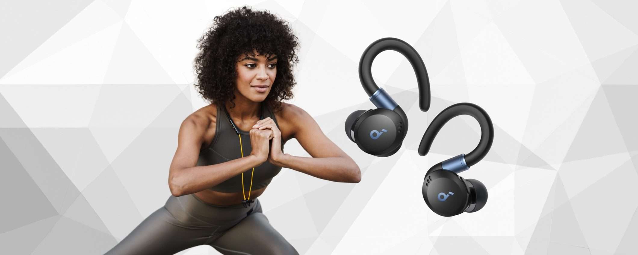 Auricolari Soundcore Sport X20 per allenarsi con la musica senza preoccupazioni Auricolari Soundcore Sport X20 per allenarsi con la musica senza preoccupazioni
