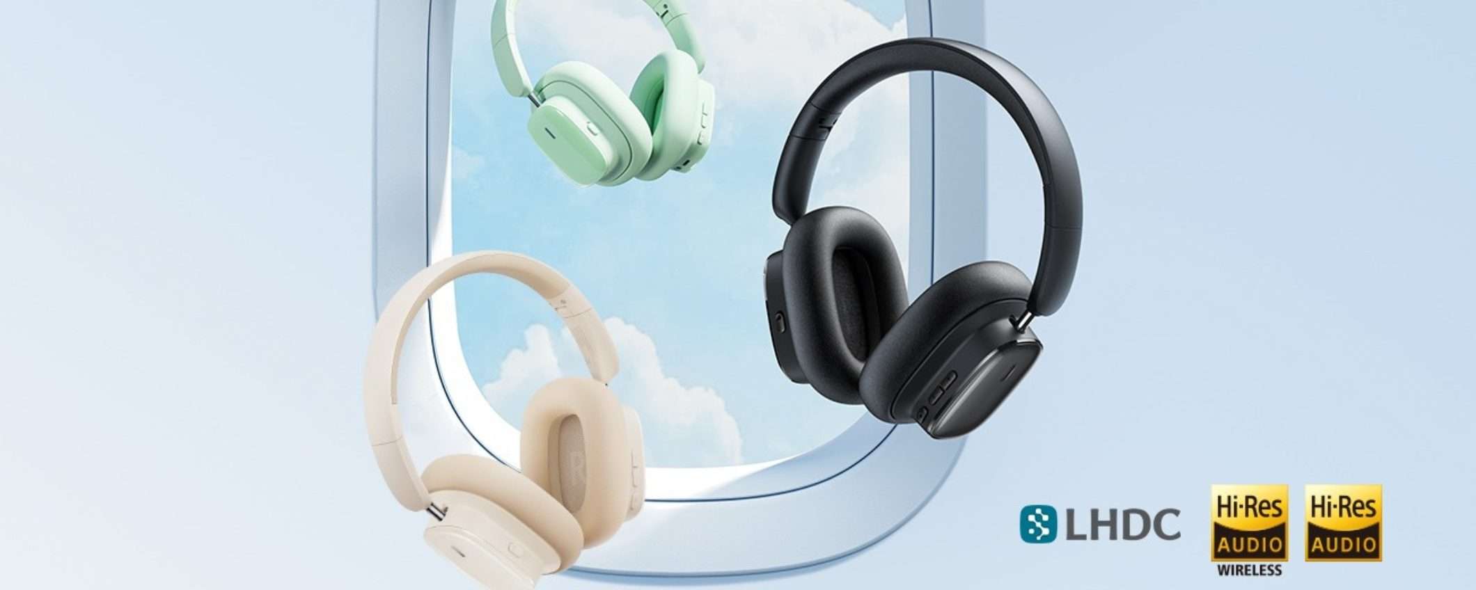 Cancellazione del rumore e batteria da 100 ore: le cuffie wireless Baseus sono pazzesche Cancellazione del rumore e batteria da 100 ore: le cuffie wireless Baseus sono pazzesche