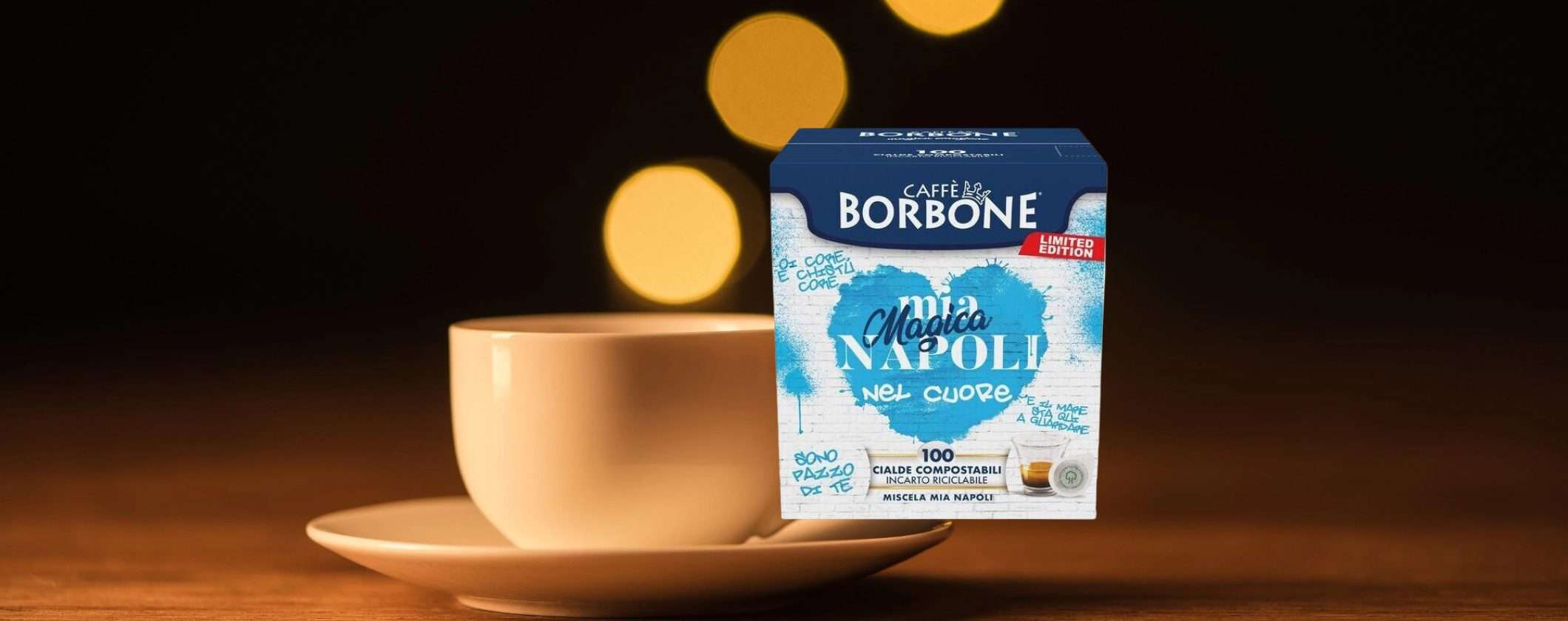 Cialde Caffè Borbone Mia Magica Napoli: l'espresso bar a 0,14€ Cialde Caffè Borbone Mia Magica Napoli: l'espresso bar a 0,14€