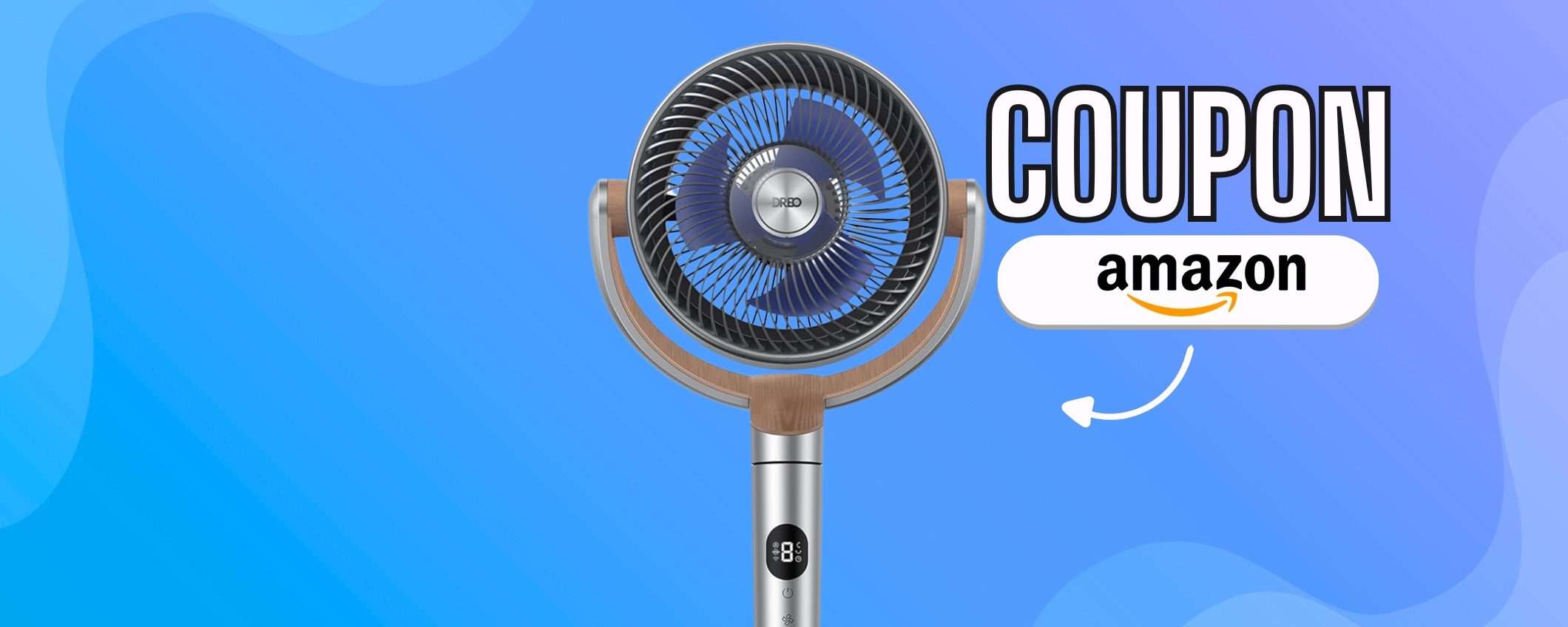 Non il classico: ventilatore a piantana di Design e Smart, pazzesco Non il classico: ventilatore a piantana di Design e Smart, pazzesco