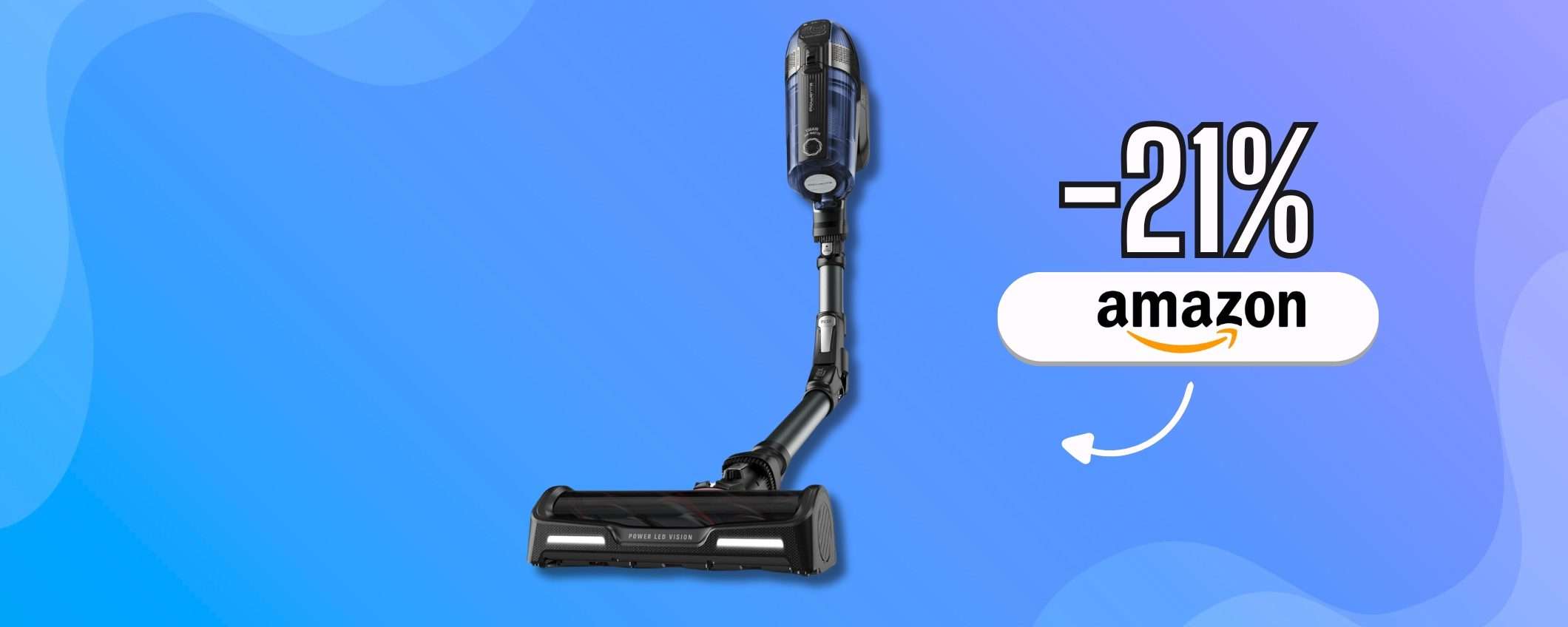 Pulizie rivoluzionate con Rowenta X-Force 12.60: aspira e lava (-21%)