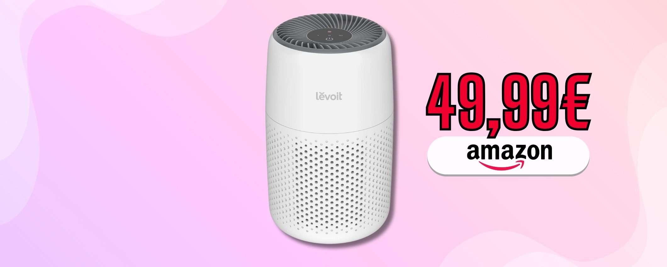 LEVOIT purificatore aria HEPA e dici addio alle allergie con 50€ LEVOIT purificatore aria HEPA e dici addio alle allergie con 50€
