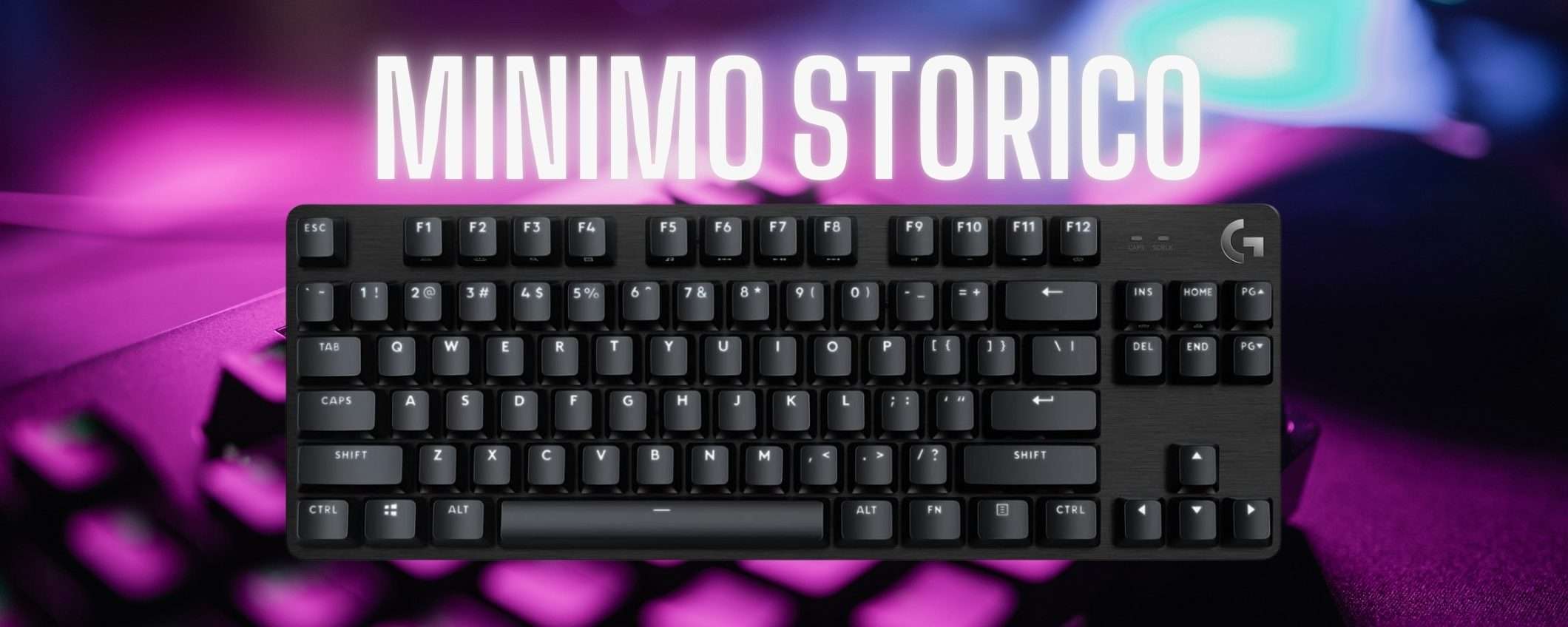 Gioca da Pro con la Tastiera da Gaming Logitech G413 TKL SE in OFFERTA Gioca da Pro con la Tastiera da Gaming Logitech G413 TKL SE in OFFERTA
