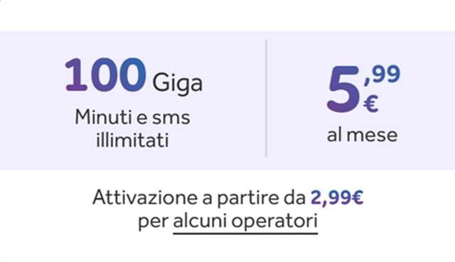 ho mobile 5,99 euro al mese
