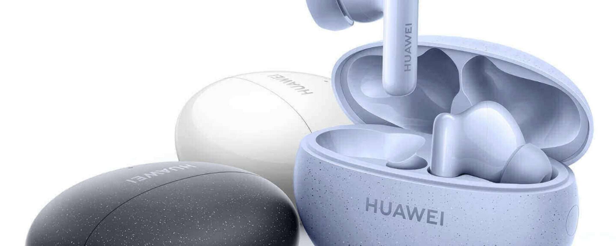 Huawei FreeBuds 5i: audio Hi-Res e ANC a PREZZO IMBATTIBILE su Amazon (-41%) Huawei FreeBuds 5i: audio Hi-Res e ANC a PREZZO IMBATTIBILE su Amazon (-41%)