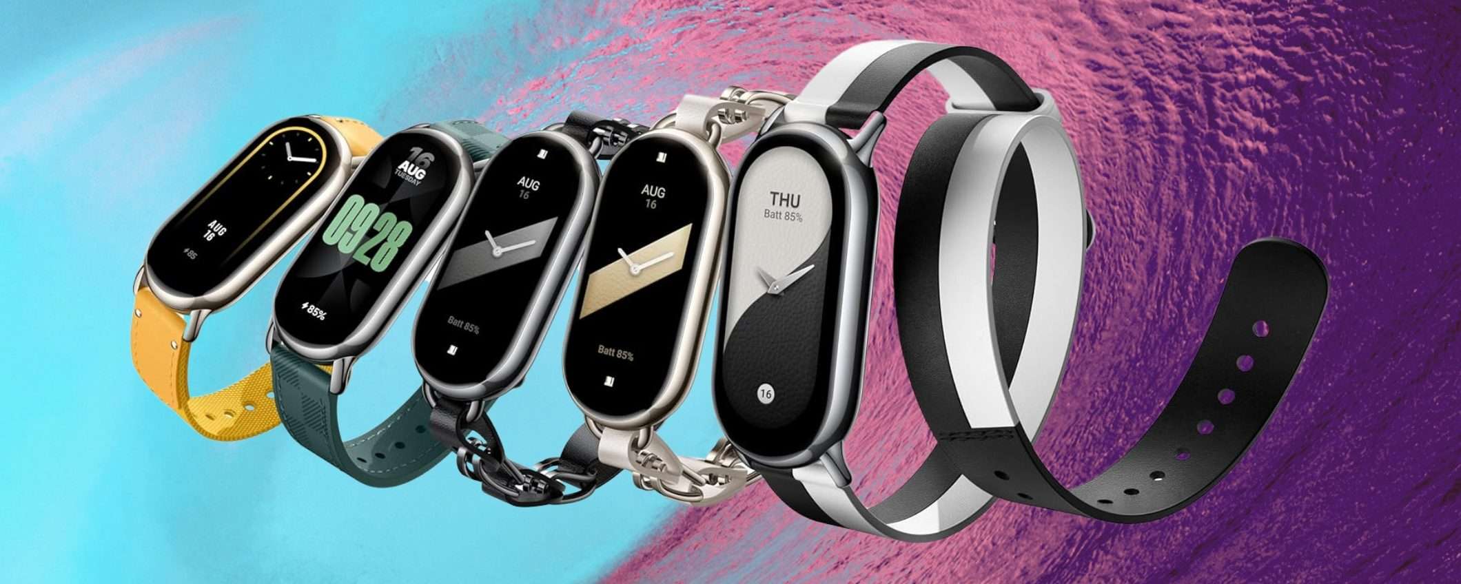Monitora il tuo corpo con l'elegante Xiaomi Smart Band 8 oggi a pochissimo