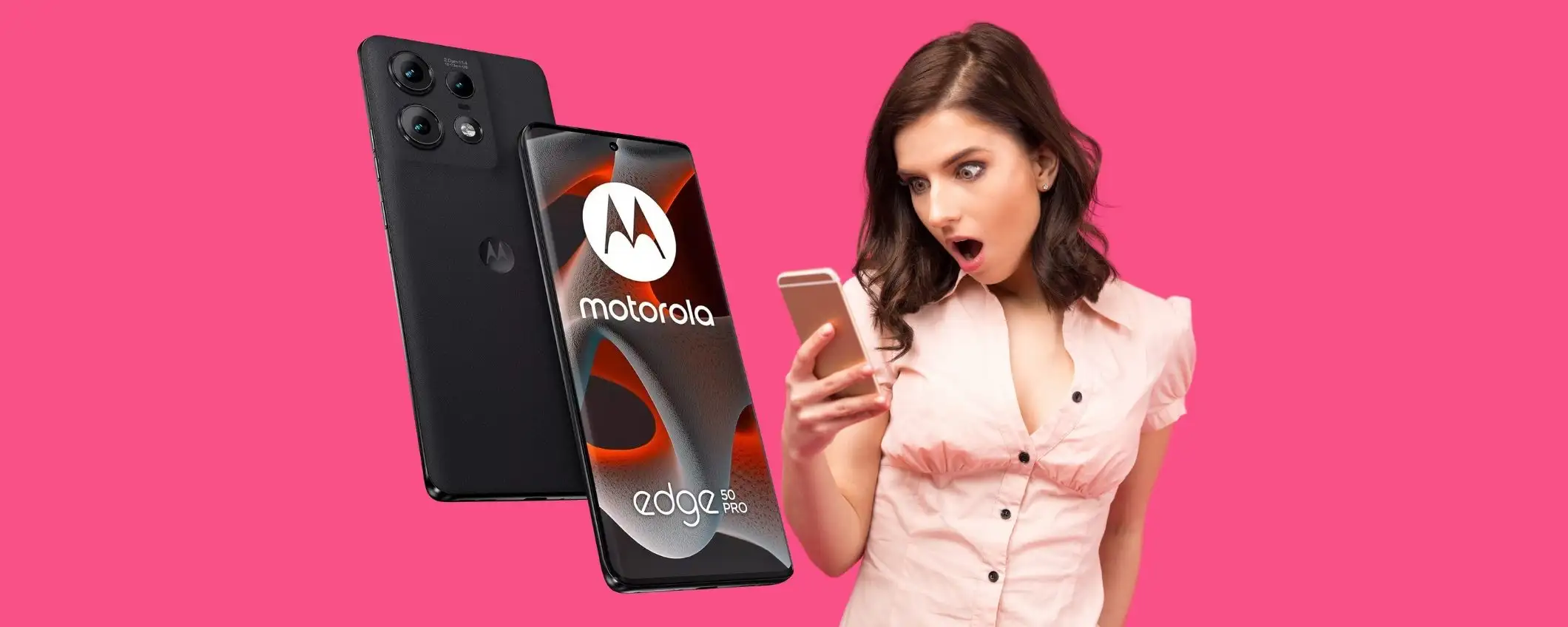 Motorola Edge 50 Pro (12/512GB) quasi a METÀ PREZZO su eBay