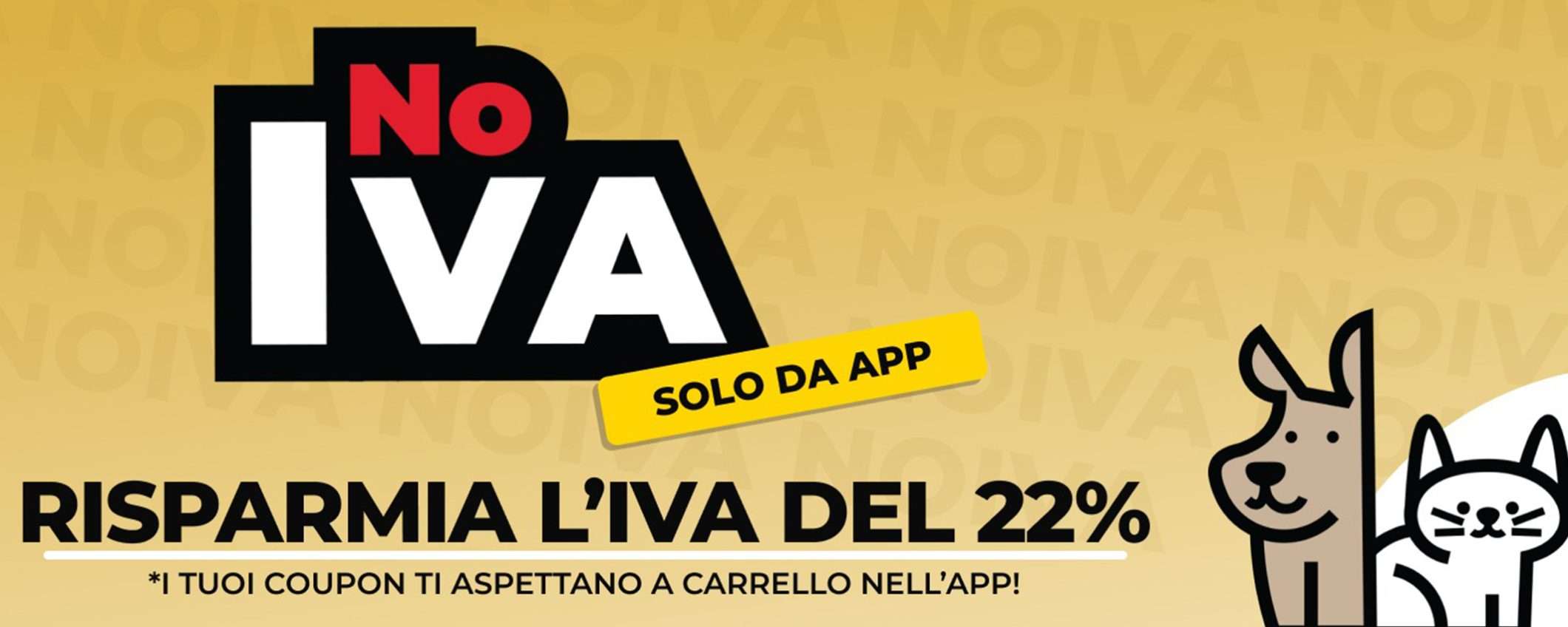 Da Arcaplanet torna la promo NO IVA: -22%, ma solo per pochi giorni Da Arcaplanet torna la promo NO IVA: -22%, ma solo per pochi giorni