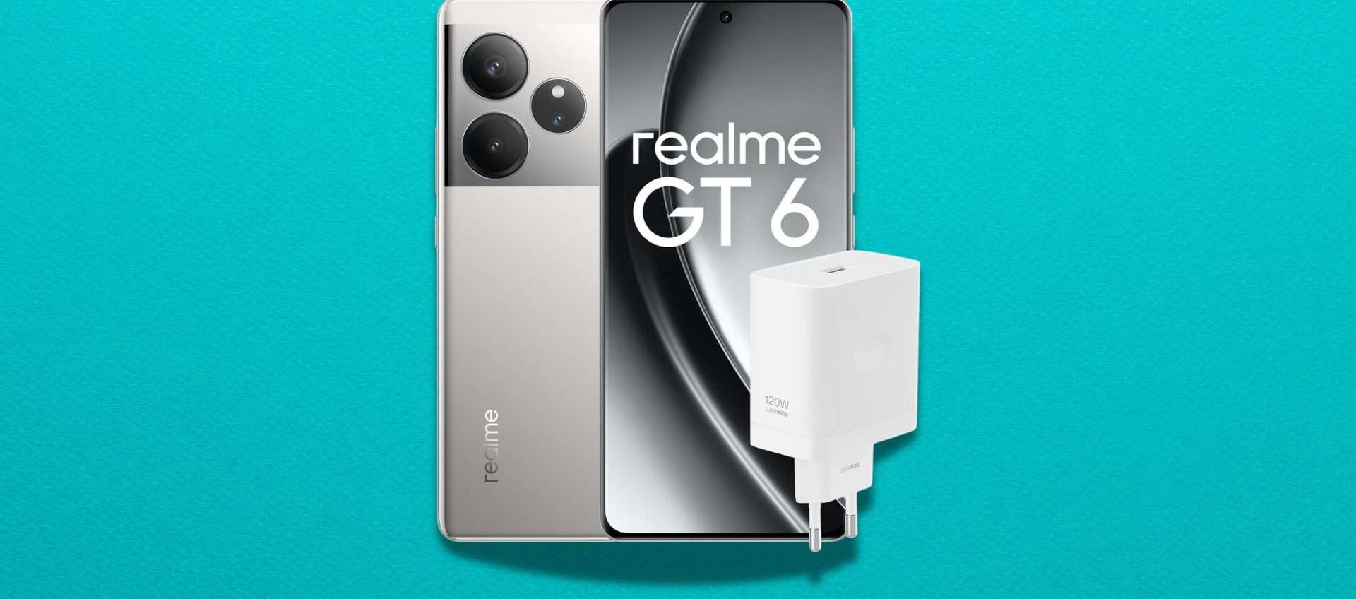 realme GT6 5G: potenza e ricarica ultraveloce a 441,13€ su Amazon realme GT6 5G: potenza e ricarica ultraveloce a 441,13€ su Amazon