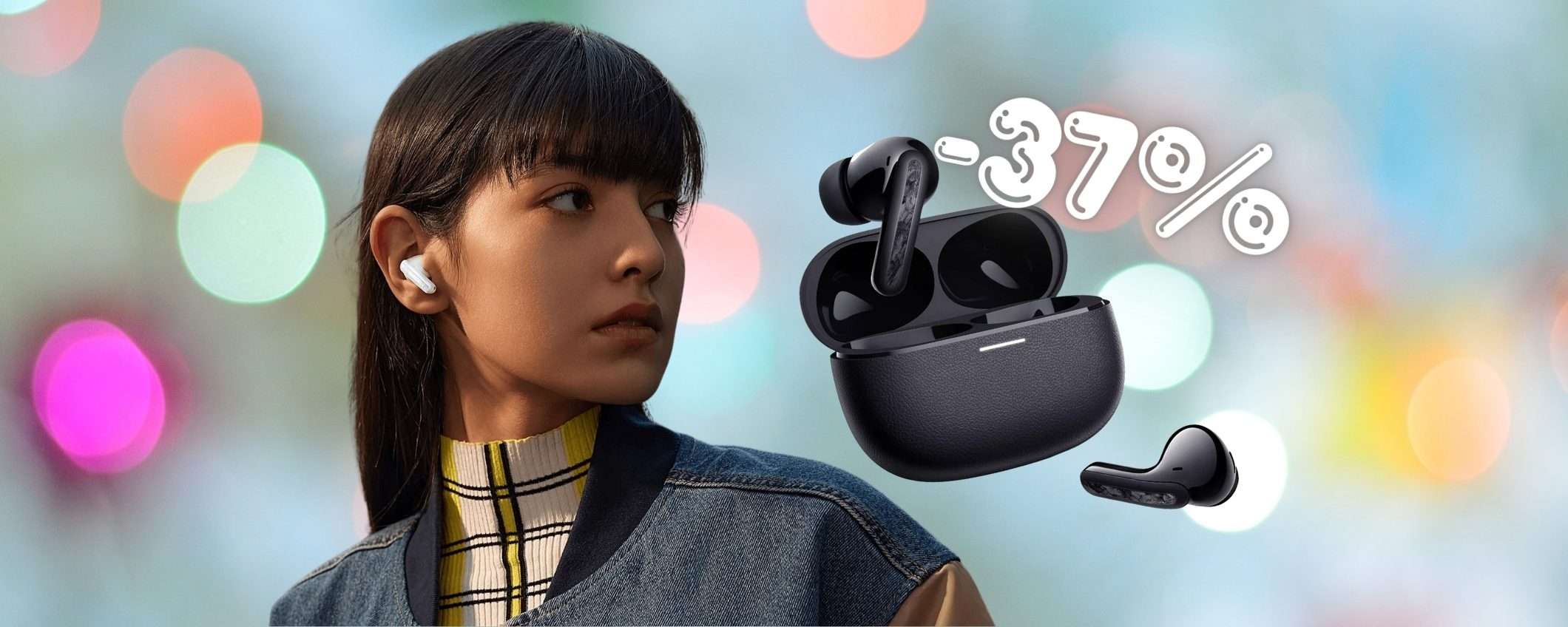 Redmi Buds 5 Pro passano da 69€ a 43€ con lo sconto del 37%, un PREZZONE Redmi Buds 5 Pro passano da 69€ a 43€ con lo sconto del 37%, un PREZZONE