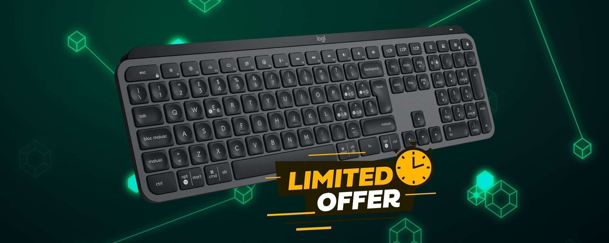 La REGINA delle tastiere wireless, Logitech MX Keys S, ora in OFFERTA TOP La REGINA delle tastiere wireless, Logitech MX Keys S, ora in OFFERTA TOP