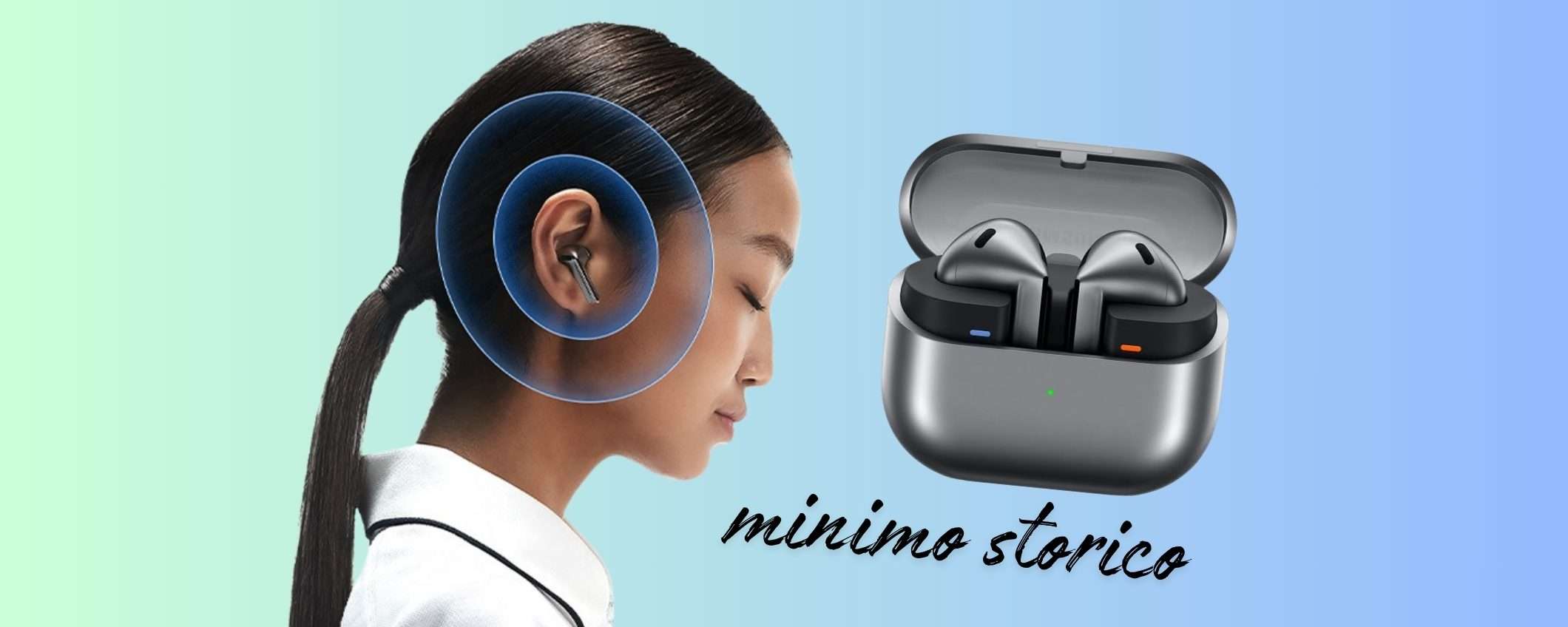 Samsung Galaxy Buds3: cancellazione del rumore e batteria enorme oggi al 43% Samsung Galaxy Buds3: cancellazione del rumore e batteria enorme oggi al 43%