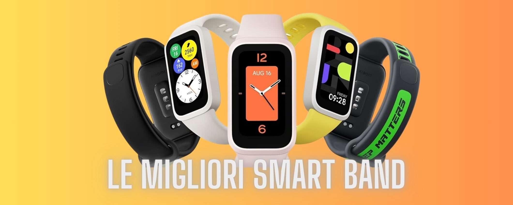 Smart Band a PREZZI IMPERDIBILI su Amazon: 5 modelli TOP