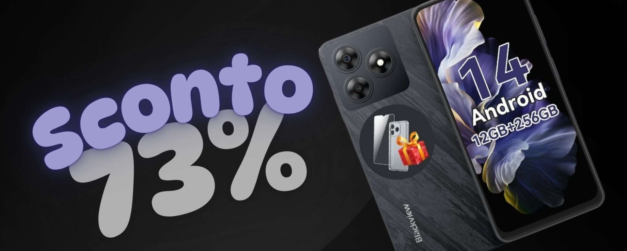 Solo 99€, sconto WOW del 73%: smartphone con 256GB, display 90Hz e 5000 mAh Solo 99€, sconto WOW del 73%: smartphone con 256GB, display 90Hz e 5000 mAh
