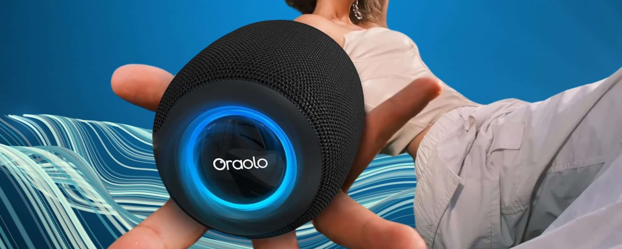 Speaker Bluetooth compatto con laccetto e audio top a un SUPER PREZZO Speaker Bluetooth compatto con laccetto e audio top a un SUPER PREZZO