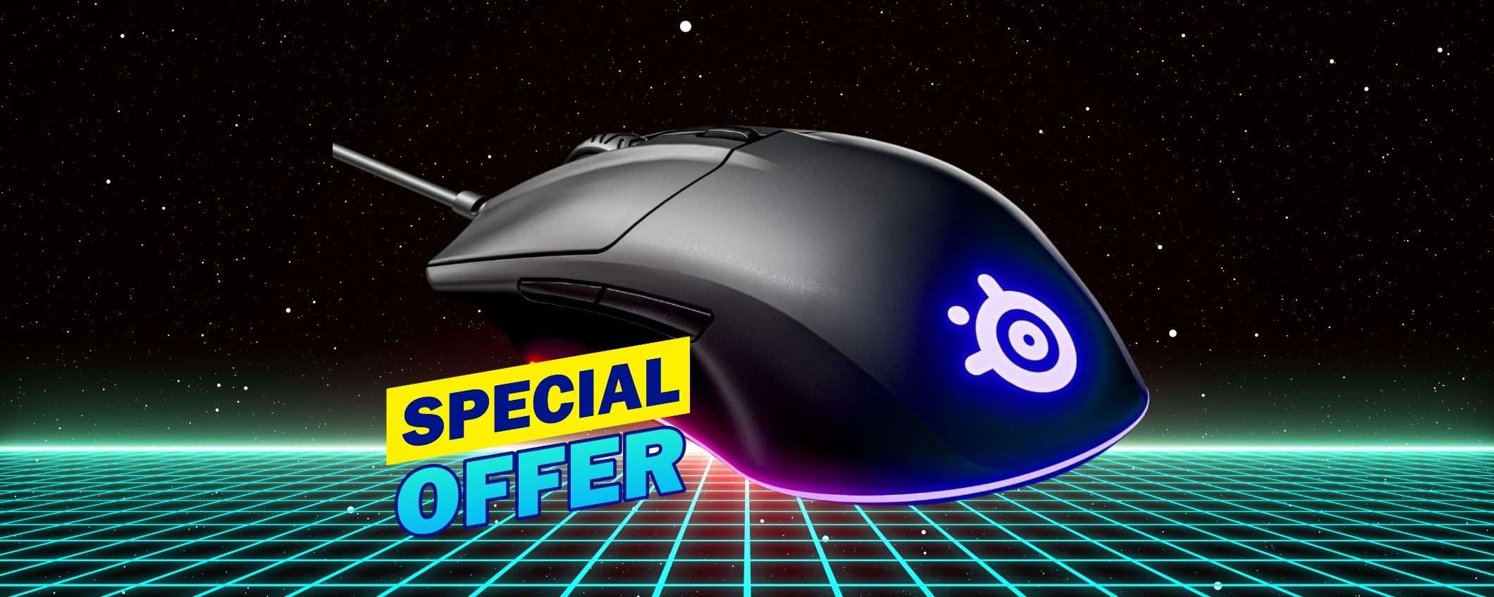 SteelSeries Rival 3: mouse da gaming senza spendere un patrimonio (29€) SteelSeries Rival 3: mouse da gaming senza spendere un patrimonio (29€)