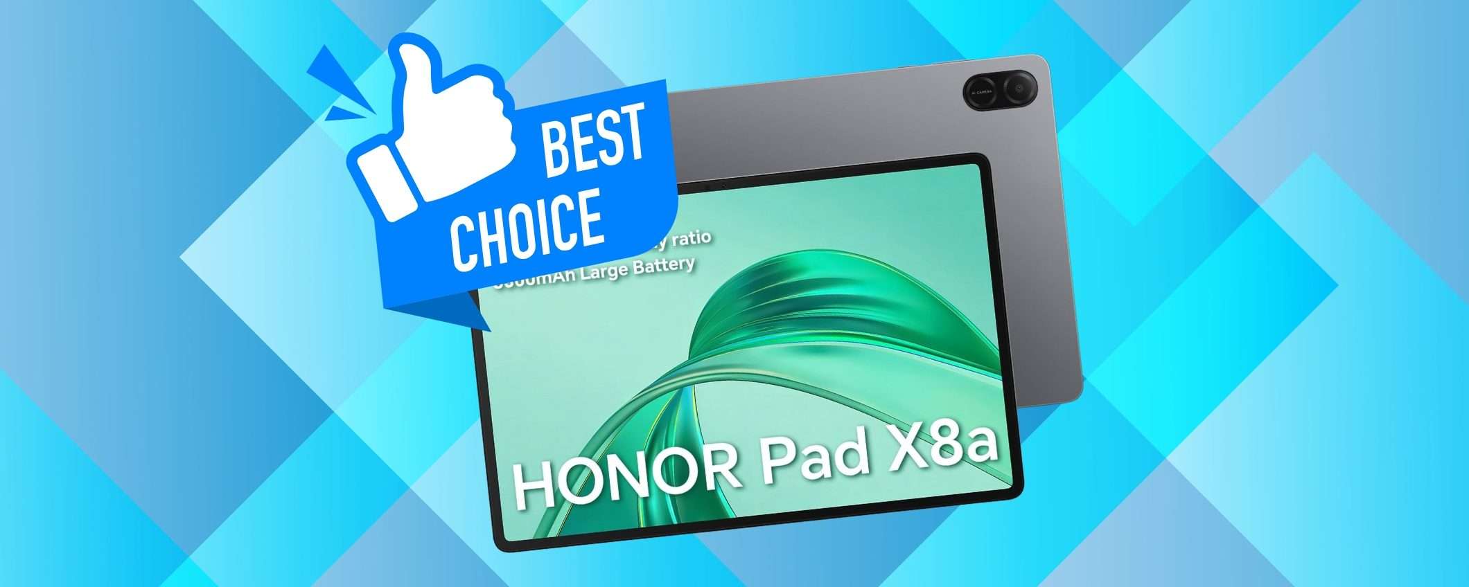 Tablet economico con Android 14? HONOR Pad X8a da 128GB in PROMO Amazon Tablet economico con Android 14? HONOR Pad X8a da 128GB in PROMO Amazon