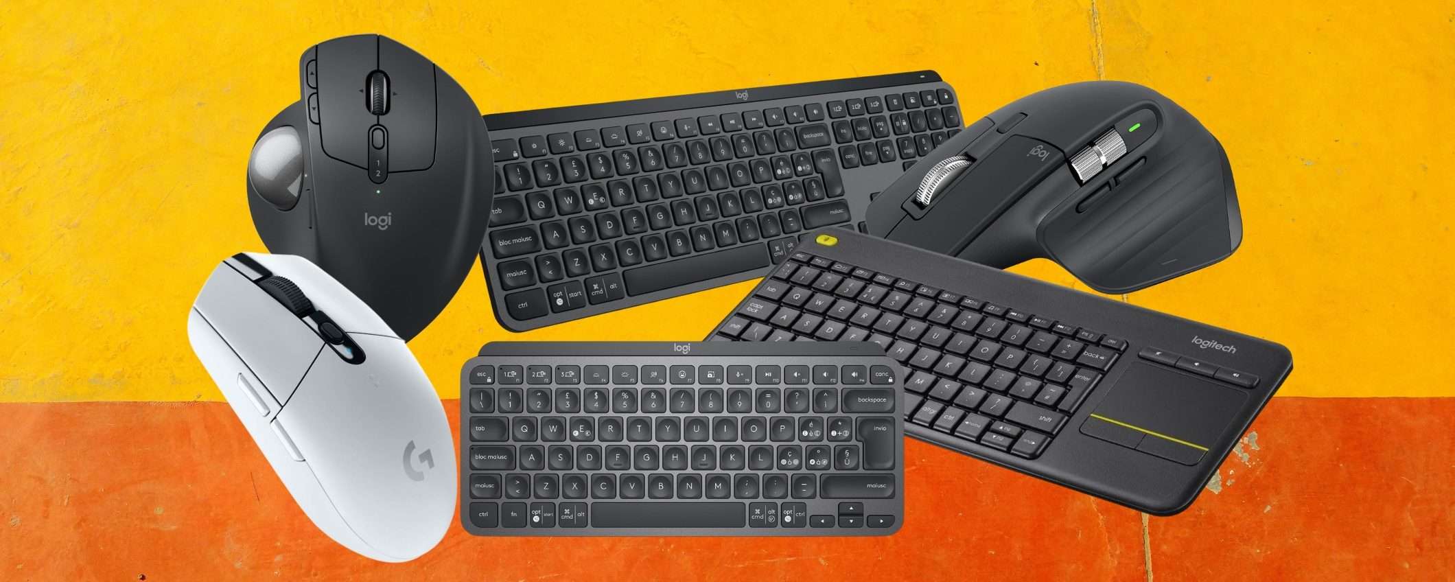 Tastiere e mouse Logitech in OFFERTA OUTLET su Amazon, scopri le occasioni
