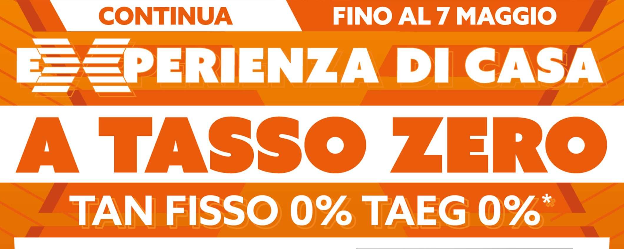 Volantino Expert: tasso zero e maxi-sconti fino a maggio Volantino Expert: tasso zero e maxi-sconti fino a maggio