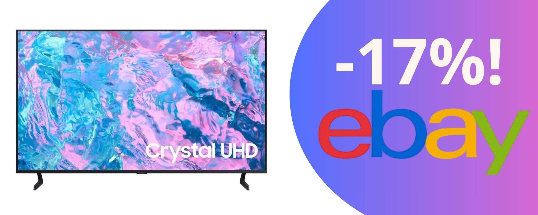 Tv Samsung 4K da 55'' con Wi-Fi e HDMI: qualità top a prezzo bomba! Tv Samsung 4K da 55'' con Wi-Fi e HDMI: qualità top a prezzo bomba!