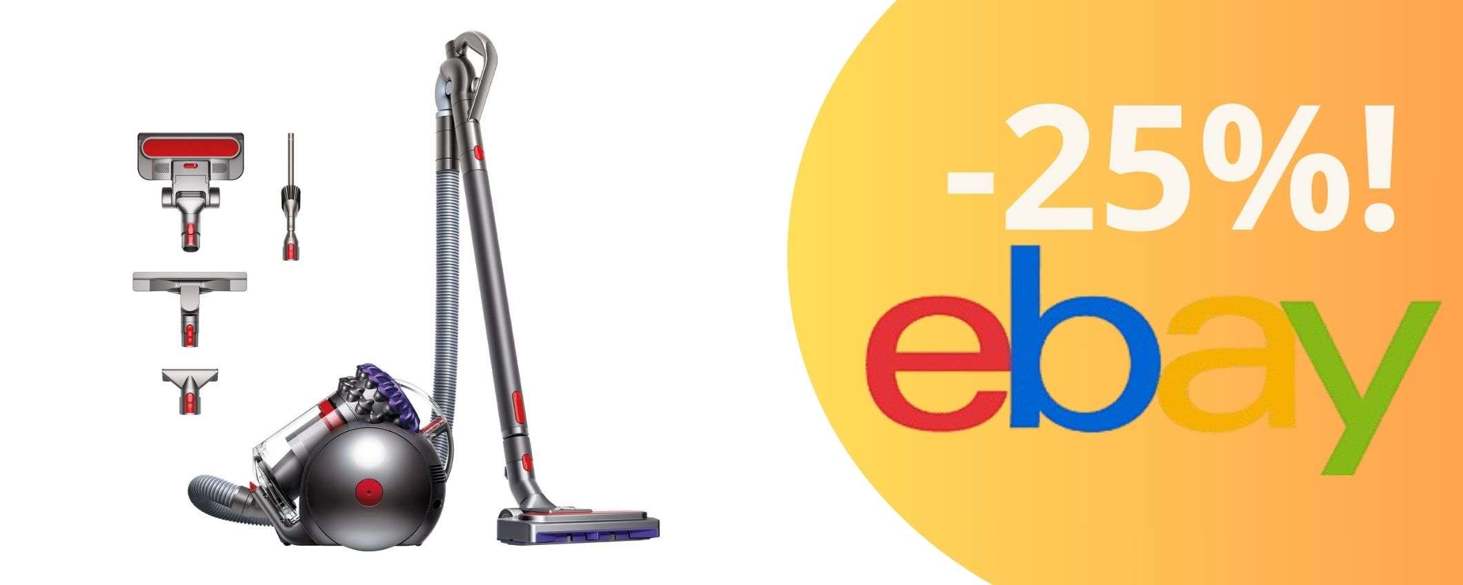 Il re degli aspirapolvere è in offerta: Dyson Big Ball Parquet 2 a un prezzo mai visto! Il re degli aspirapolvere è in offerta: Dyson Big Ball Parquet 2 a un prezzo mai visto!