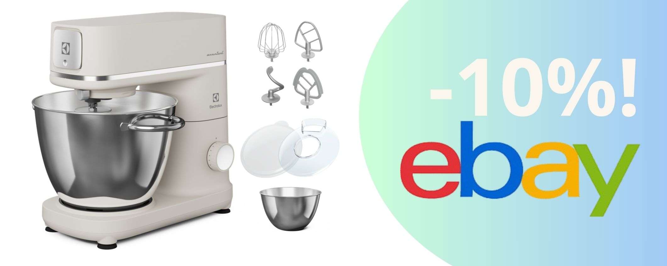 Impasti perfetti con Electrolux 700: sconto shock per poche ore!