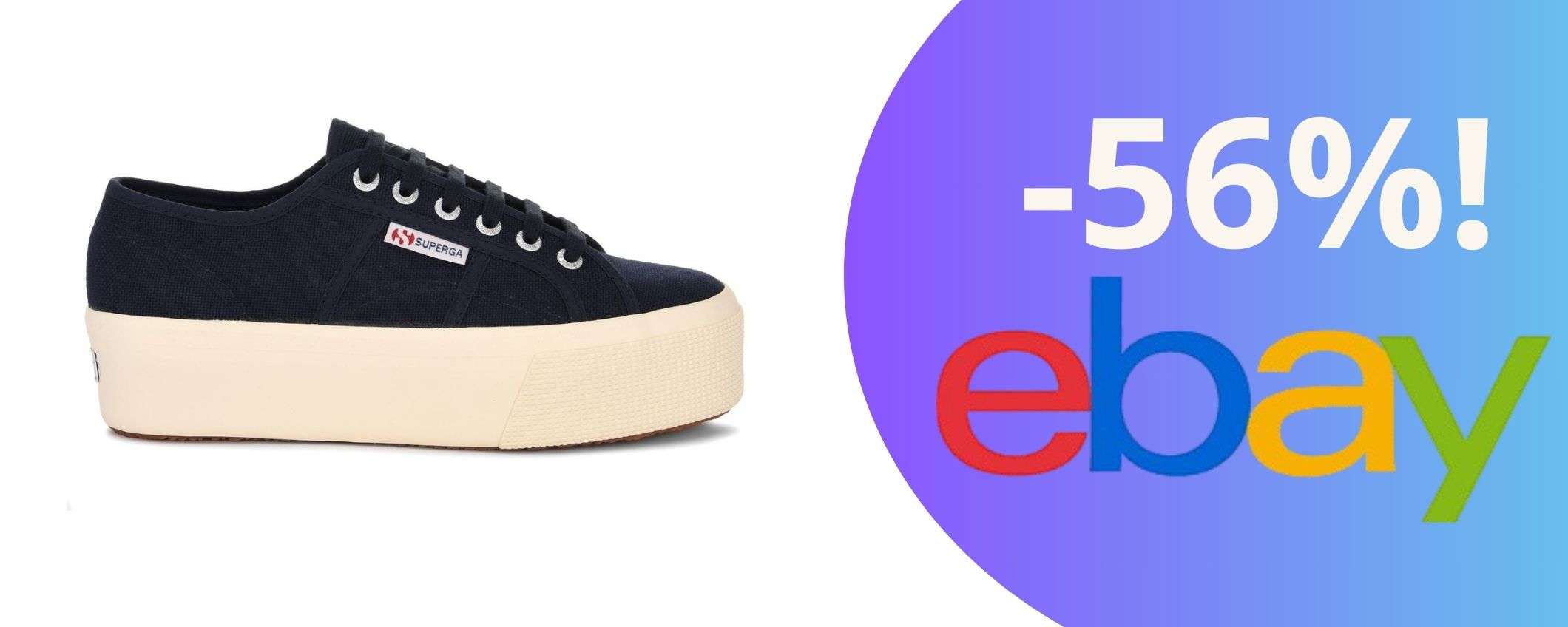 Non perdere le Superga 2790 Platform: il must-have estivo a prezzo shock!