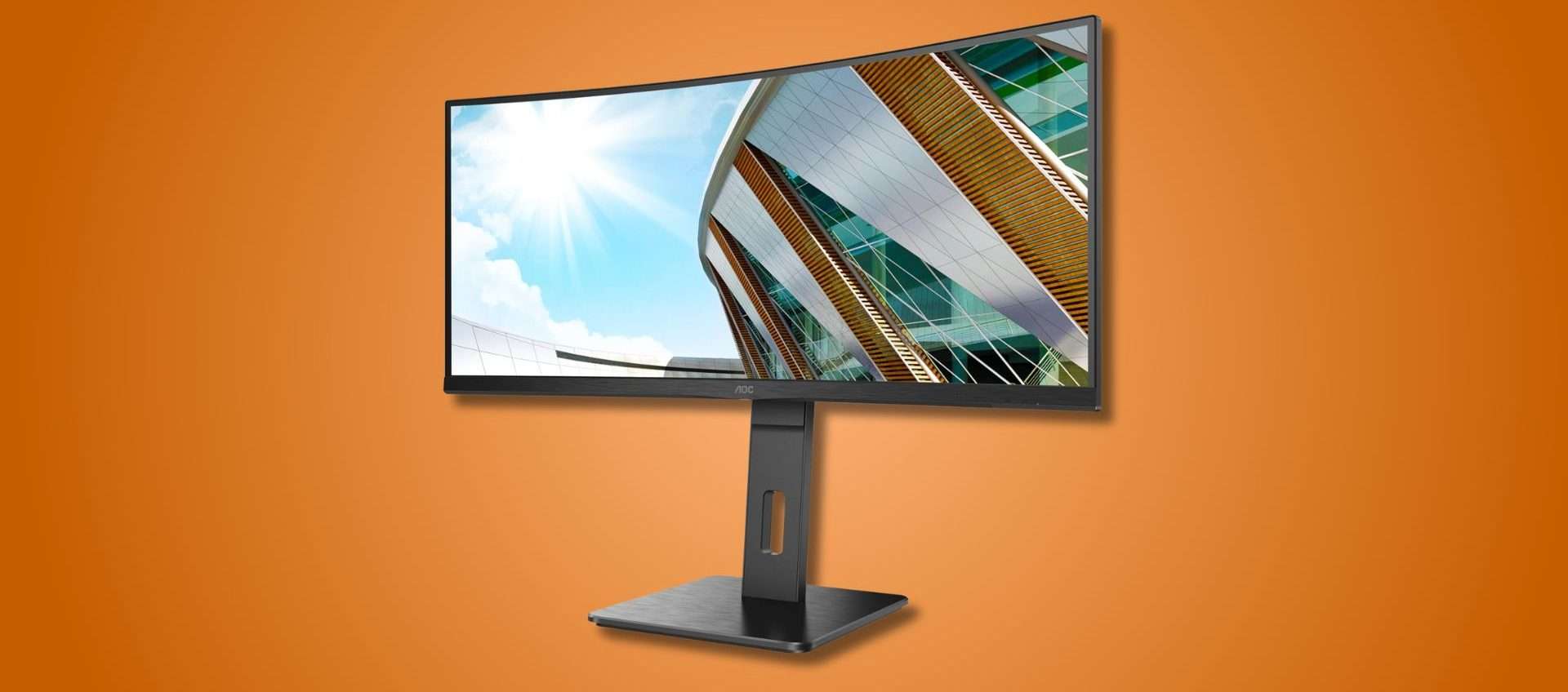 Monitor AOC in offerta a 269,99€: ultrawide da 34 Monitor AOC in offerta a 269,99€: ultrawide da 34