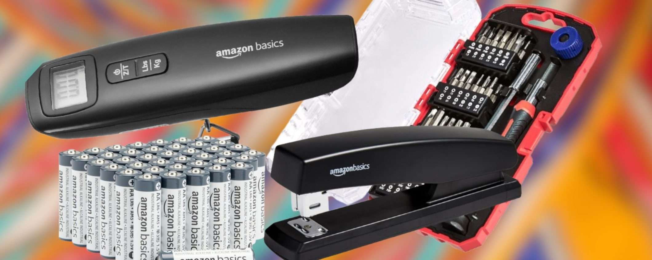 Amazon Basics da 3,99€ a meno di 10€: prezzi da RINNOVO MAGAZZINO