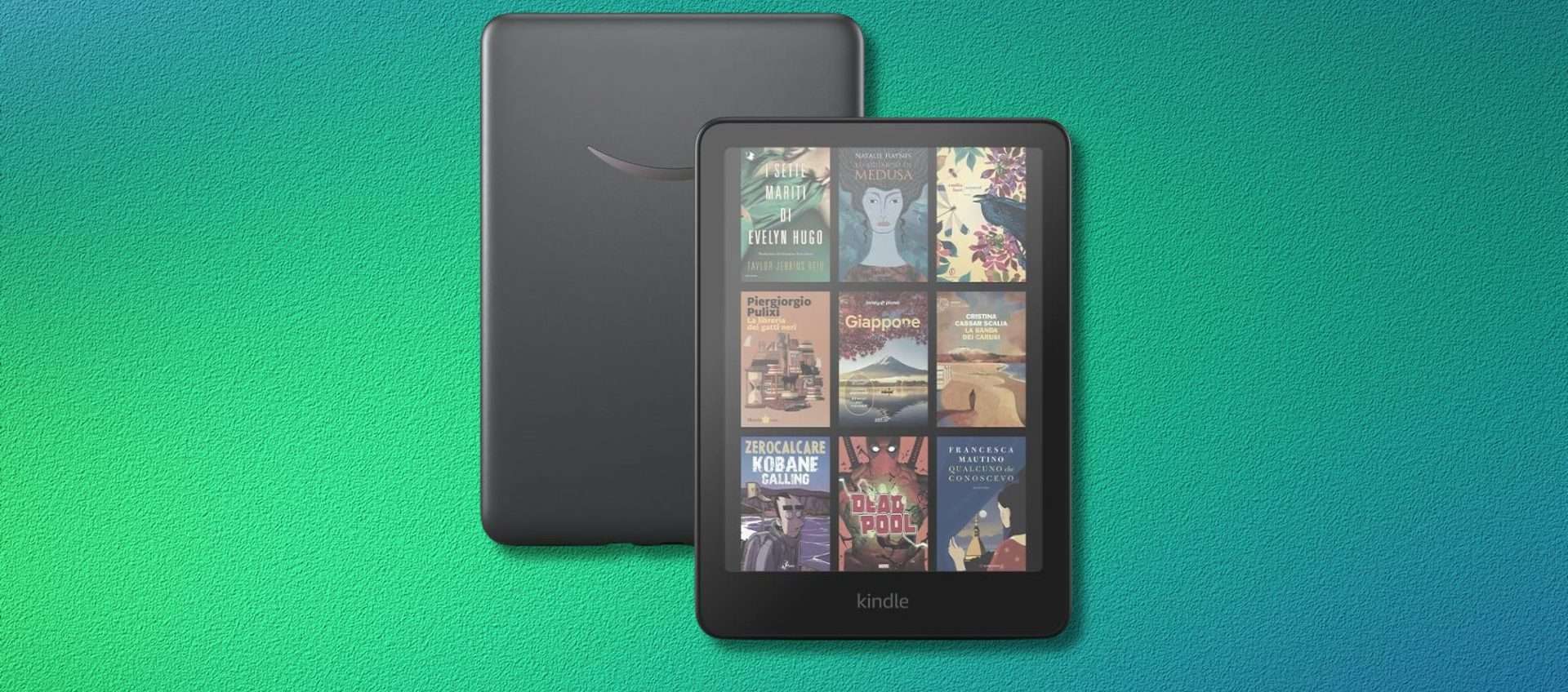 Kindle Colorsoft Signature Edition a 244€: sconto del 19% sull’e-reader a colori con ricarica wireless Kindle Colorsoft Signature Edition a 244€: sconto del 19% sull’e-reader a colori con ricarica wireless