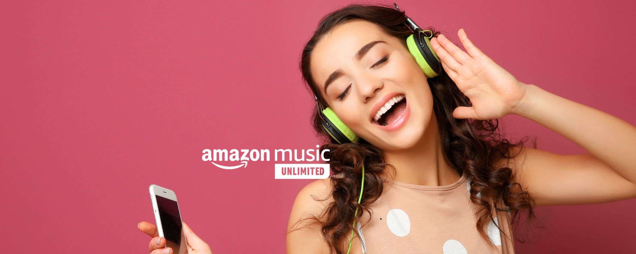 Amazon Music Unlimited gratis per 30 giorni: tutta la musica che desideri, zero limiti Amazon Music Unlimited gratis per 30 giorni: tutta la musica che desideri, zero limiti