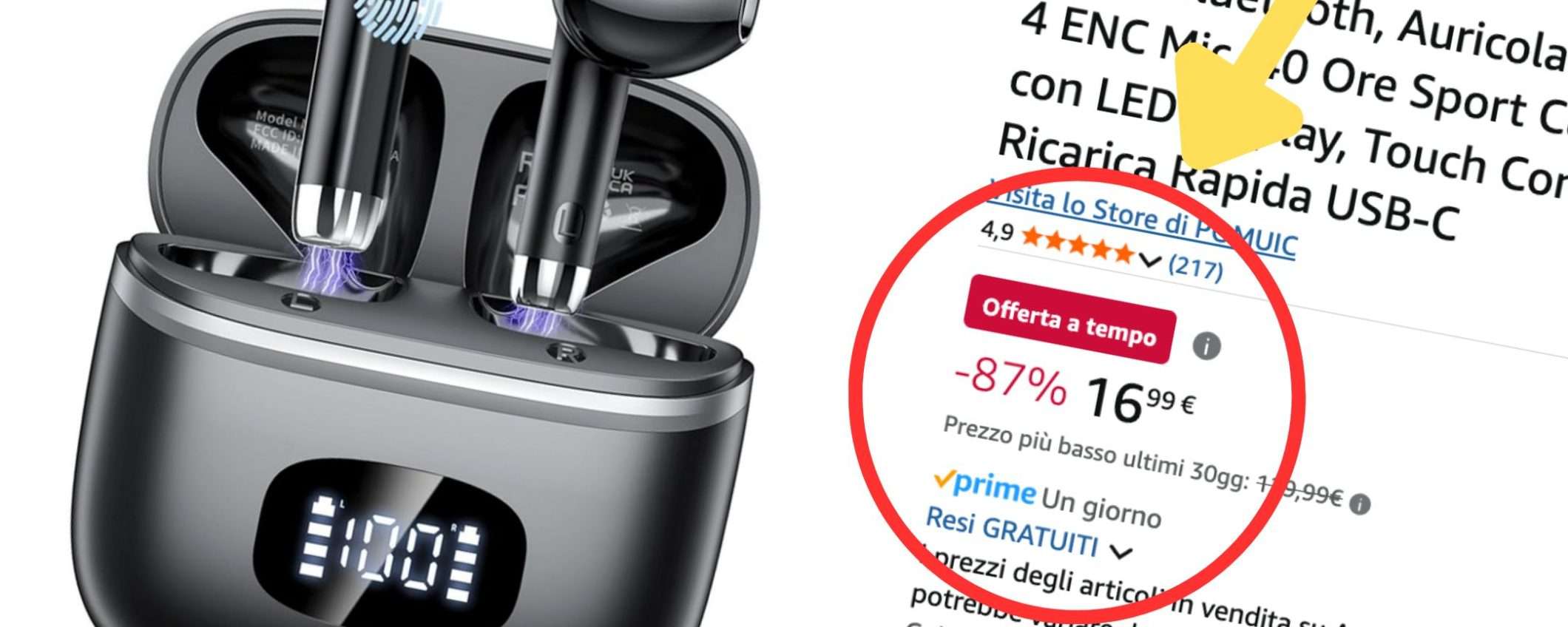 Fuoritutto a meno di 20€ e sconti GIGANTESCHI fino all'87%: Amazon è folle Fuoritutto a meno di 20€ e sconti GIGANTESCHI fino all'87%: Amazon è folle