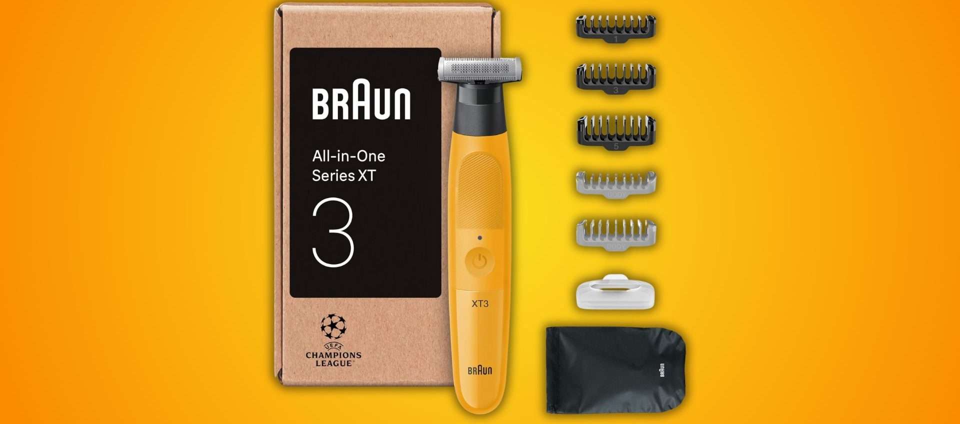Braun Series XT3 in offerta a 32,99€: rasoio elettrico 3-in-1 con lama 4D Flex Braun Series XT3 in offerta a 32,99€: rasoio elettrico 3-in-1 con lama 4D Flex