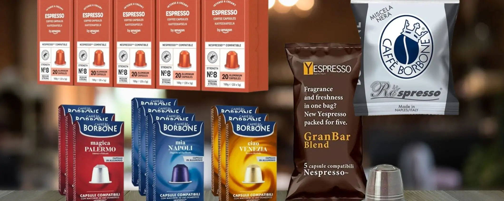 Capsule tipo Nespresso da 0,11€ su Amazon: caffè premium in SVUOTATUTTO