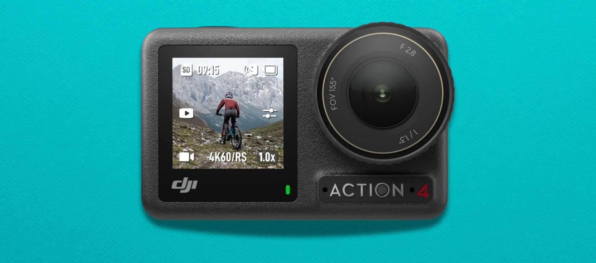 DJI Osmo Action 4 in offerta a 228,99€: riprese 4K/120fps e colori a 10 bit, ora con il 30% di sconto