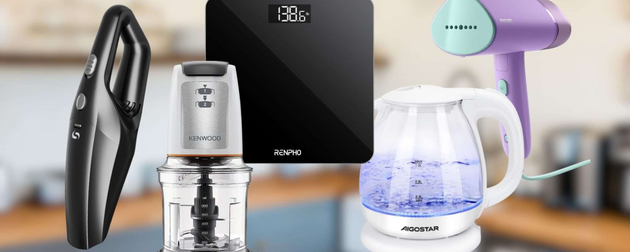 Amazon FIERA PAZZA degli elettrodomestici: occasioni da 11€ a meno di 50€