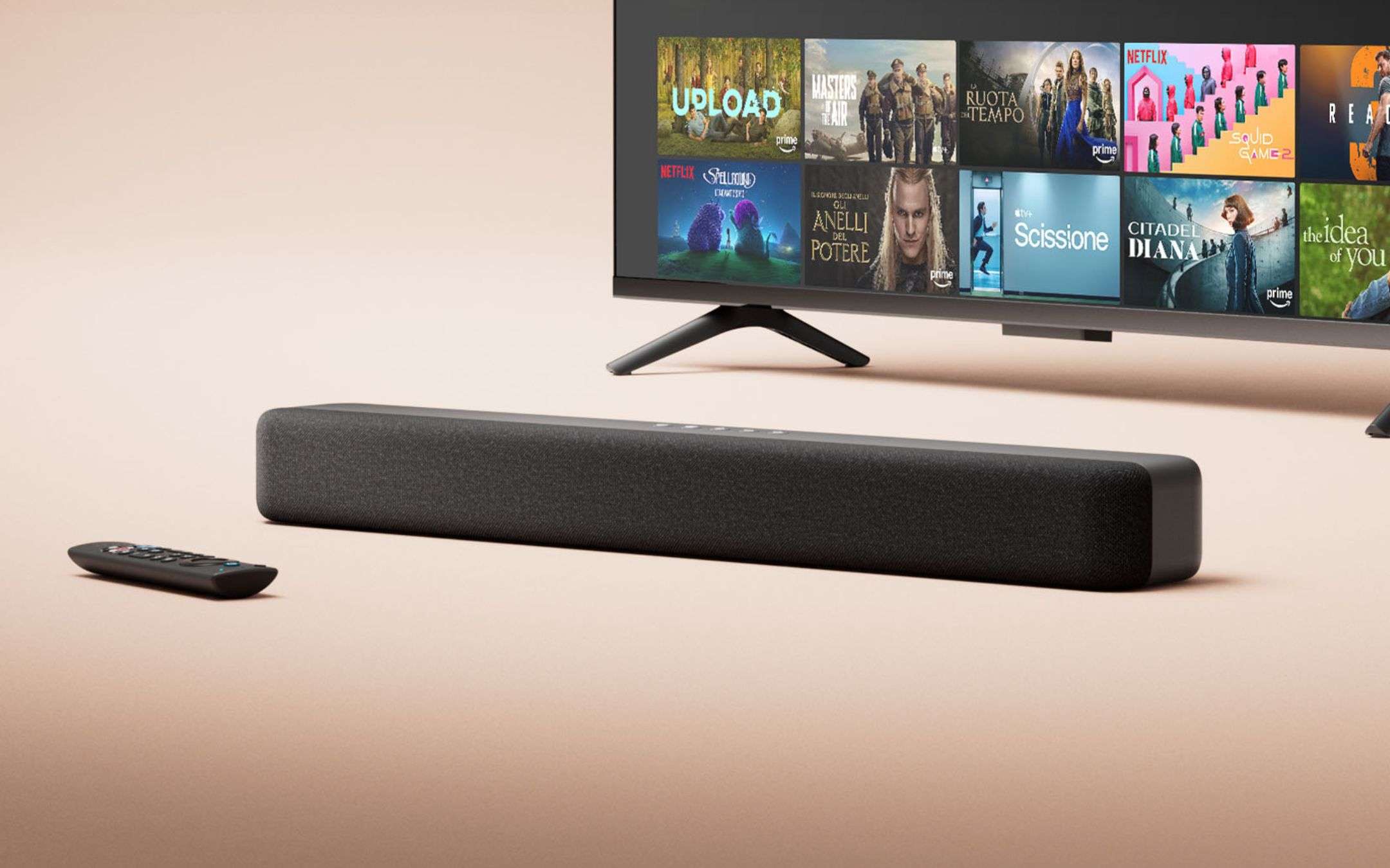 Fire Tv Soundbar e Plus in Italia: già su Amazon a prezzo super allettante